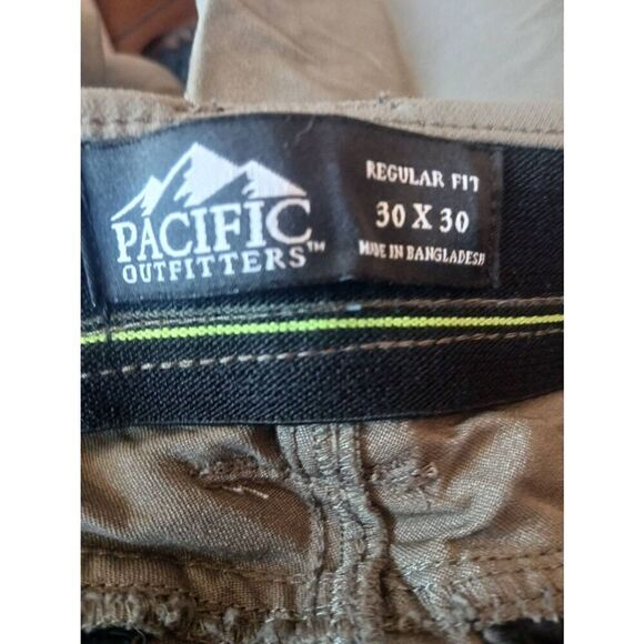 Pacific outfitters 30 hiking utility pant OD green - Picture 3 of 4